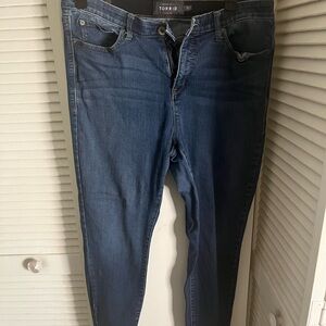 Torrid Women's Dark Blue Skinny Jeans